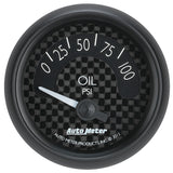 Autometer GT Series 52mm Short Sweep Electronic 0-100 psi Oil Pressure - 8027