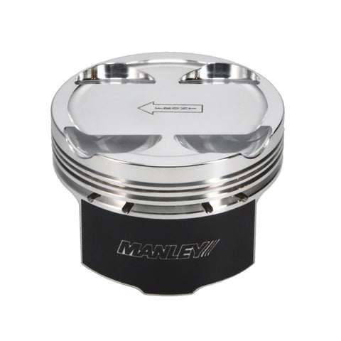 Manley Toyota Supra Turbo (2JZGTE) 87mm +1.0mm Oversized Bore 9:1 Dish Piston Set with Ring - SINGLE - 609015C-1