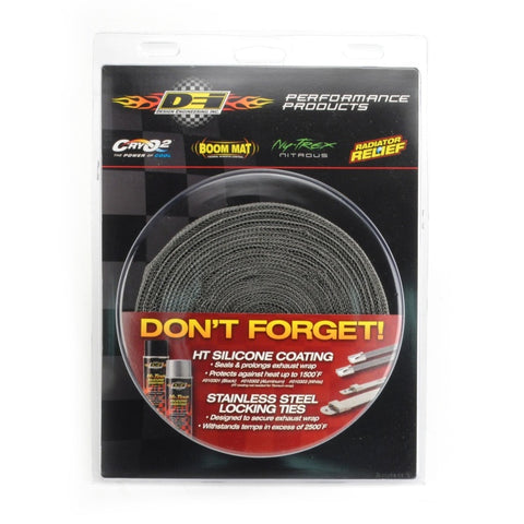 DEI Exhaust Wrap 1.5in x 20ft - EXO - Black - 10078