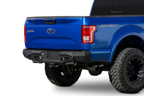 Addictive Desert Designs 15-18 Ford F-150 Stealth Fighter Rear Bumper w/ Backup Sensor Cutout - R181231280103
