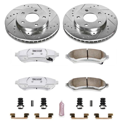 Power Stop 97-05 Buick Century Front Z26 Street Warrior Brake Kit - K2553-26