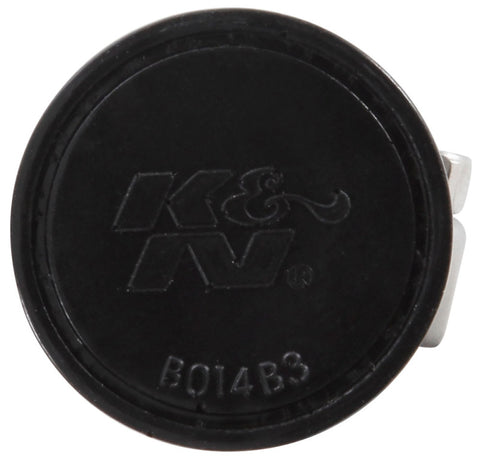 K&N 0.75 inch ID 1.375 inch OD 1.125 inch H Clamp On Crankcase Vent Filter - 62-1560