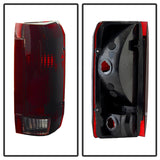 xTune Ford Bronco F150 F250 F350 F450 92-96 OE Style Tail Lights Red Smoked ALT-JH-FB92-OE-RSM - 9030567