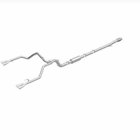 MagnaFlow 2019 Chevrolet Silverado 1500 Quad Exit Polished Stainless Cat-Back Exhaust - 19489