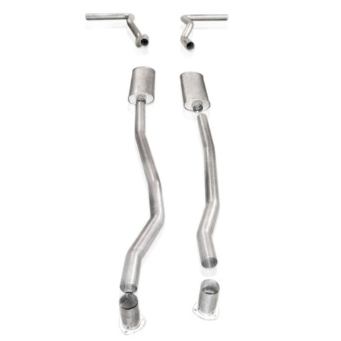 Stainless Works Chevy/GMC Truck 1967-87 Exhaust 3in Turbo Muffler System - CT6773TS