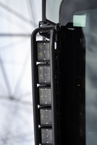 DV8 21+ Ford Bronco Curved Light Bracket for 12 3in. Pod Lights - LBBR-03