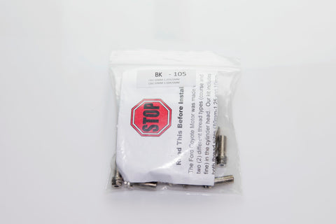 Kooks Small Block Ford Stage 8 Locking Header Bolt Kit - BK105