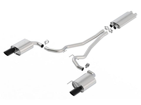 Borla 15-17 Ford Mustang GT 5.0L AT/MT Cat-Back Exhaust - 1014040BC