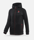 Akrapovic Mens Corpo Zip Hoodie Black - Large - 802057