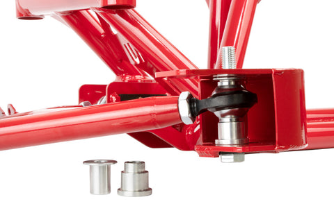 UMI Performance 98-02 GM F-Body K-Member LSX Rr Roll Center Increase- Red - 2330-R