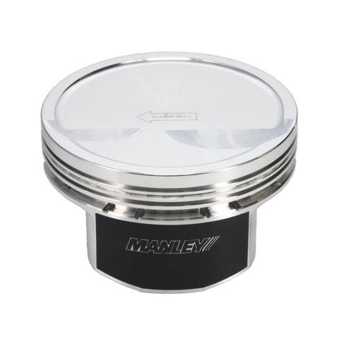 Manley Small Block Chevy LS Series 4.005in Bore 1.115in CD 10cc Dish Platinum Series Pistons - E/D - 592705CE-8