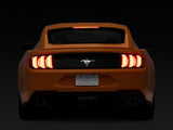 Raxiom 15-23 Ford Mustang Euro Style LED Tail Lights- Gloss Black Housing- Red Lens - 412123