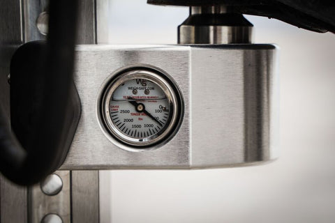 Weigh Safe 6in Drop Hitch w/Built-in Scale & 2in Shank (10K/12.5K GTWR) w/WS05 - Aluminum - WS6-2-KA