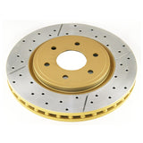 DBA 04-12 Nissan Pathfinder 4.0L Front Drilled & Slotted Street Series Rotor - 2310X