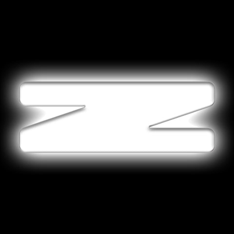 ORACLE Lighting Universal Illuminated LED Letter Badges - Matte Wht Surface Finish - Z - 3140-Z-001