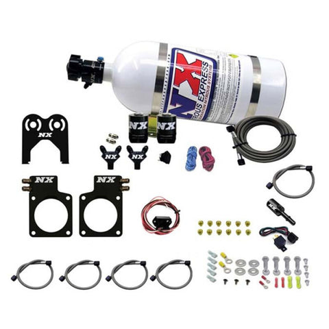 Nitrous Express Nissan GT-R Nitrous Plate Kit (35-300HP) w/10lb Bottle - 20717-10