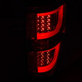ANZO 2009-2013 Ford F-150 LED Taillights Smoke - 311258
