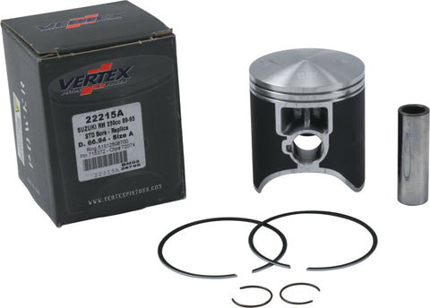 Vertex Piston 89-95 Suzuki RM 250 250cc Cast Replica Piston Kit - 22215A
