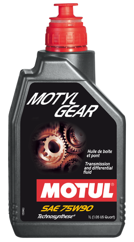 Motul 1L Transmision MOTYLGEAR 75W90 - Technosynthese - API GL-5 / MIL-L-2105D - 109055