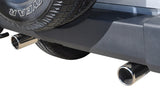Corsa/dB Jeep 07-11 Wrangler 3.8L/12-14 Wrangler 3.6L Polished Sport Axle-Back Exhaust - 24412