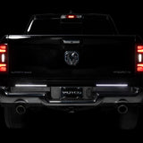 Putco 09-22 Jeep Wrangler JK/19-22 Ram 1500/2500 18in Split Red Light Blade Direct Fit Kit Red/White - 9201018-04