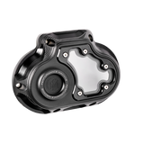 Performance Machine Vision Clutch Cover W/Bezel - Black Ops - 0177-2081M-SMB