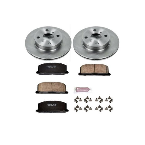 Power Stop 90-92 Geo Prizm Front Autospecialty Brake Kit - KOE4781