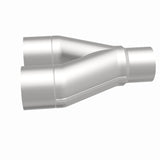 MagnaFlow Universal Trans Y-Pipe All SS 4inch (Dual) 3.5inch (Single) x 13inch (Overall) - 10800