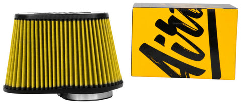 Airaid Universal Air Filter - Cone 4-1/2in FLG x 11-1/2x7in B x 9x4-1/2inTx 7-1/4in H - Synthaflow - 724-128