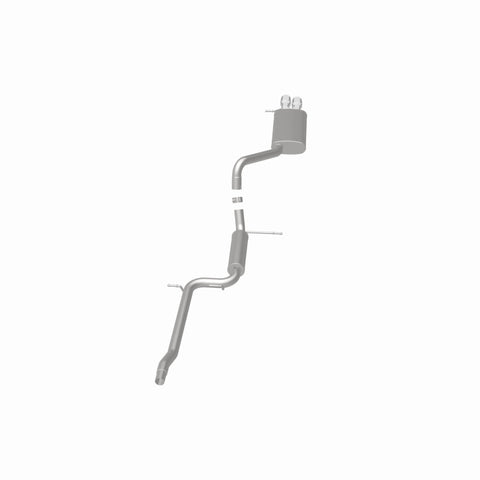 MagnaFlow Performance Cat-Back Exhaust System Dual Straight Drive Side Rear Exit 11-14 VW Jetta 2.0L - 15486