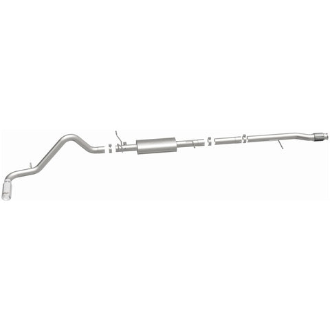 Magnaflow 14 Chevy Silverado V8 5.3L CC/EC Cab Single P/S Rear Exit Stainless Cat Back Perf Exhaust - 15267