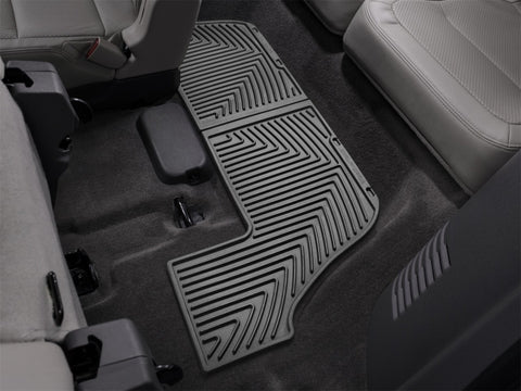 WeatherTech 09+ Ford Flex Rear Rubber Mats - Black - W232