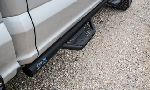 Lund 15-17 Chevy Colorado Crew Cab Terrain HX Step Nerf Bars - Black - 34641225