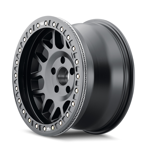 Dirty Life 9312 Mesa Race 17x9 / 5x127 BP / -38mm Offset / 71.5mm Hub Matte Black Wheel - 9312-7973MB38