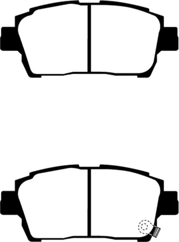 EBC 03-07 Scion XA 1.5 Yellowstuff Front Brake Pads - DP41459R