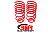 BMR 10-15 5th Gen Camaro V8 Rear Lowering Springs - Red - SP024R