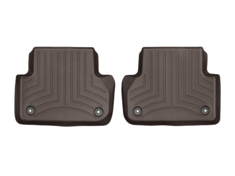 WeatherTech 2017+ Audi A4 Rear FloorLiner - Cocoa - 479072
