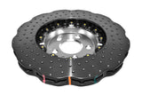 DBA 14-20 Audi A6 (w/345mm Front Rotor) Front 5000 Series Cross Drilled Rotor w/Silver Hat - DBA52832WSLVXD