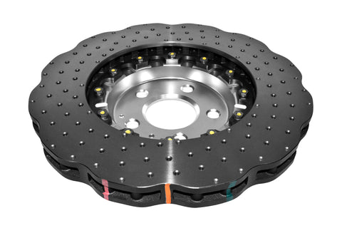 DBA 14-20 Audi A6 (w/345mm Front Rotor) Front 5000 Series Cross Drilled Rotor w/Silver Hat - DBA52832WSLVXD