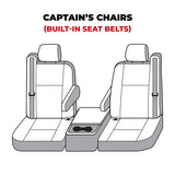 Covercraft 01-06 Ford Super Carhartt SeatSaver Custom Front Row Seat Covers - Gravel - SSC3347CAGY