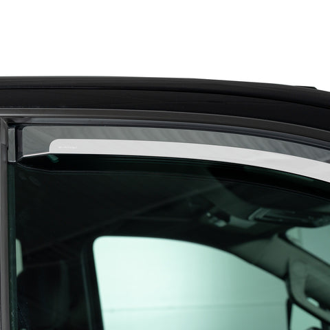 Putco 03-08 Honda Pilot (Front Only) Element Chrome Window Visors - 480401