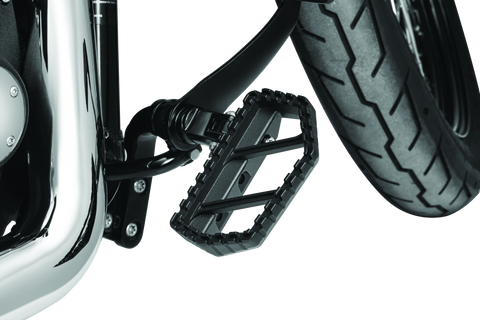 Kuryakyn Splined Peg Adapter Harley-Davidson Male Mount Black - 8888