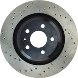 StopTech 07-10 Audi S6 Drilled Right Rear CRYO Rotor - 128.33117CR