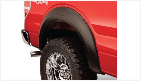 Bushwacker 92-96 Ford Bronco Extend-A-Fender Style Flares 2pc - Black - 20020-11
