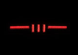 AlphaRex 21-24 Toyota GR86 / 21-24 Subaru BRZ NOVA-Series Prismatic LED Fourth Brake Light Blk Clear - 220040
