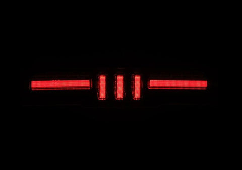 AlphaRex 21-24 Toyota GR86 / 21-24 Subaru BRZ NOVA-Series Prismatic LED Fourth Brake Light Blk Clear - 220040