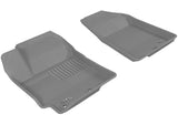 3D MAXpider 2012-2017 Kia Rio/Rio5 Kagu 1st Row Floormat - Gray - L1KA01411501