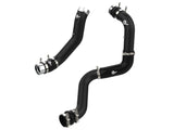 aFe BladeRunner Black 3in Aluminum Charge Pipe Kit 20-21 GM Diesel Trucks V8-6.6L (td) L5P - 46-20444-B