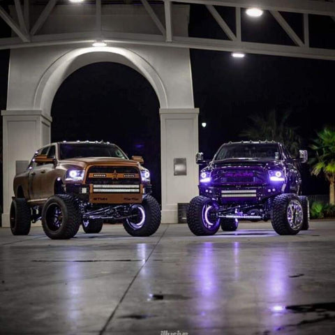 Oracle Ram 13-18 Projector Headlight Halo Kit - ColorSHIFT w/o Controller - 2252-334