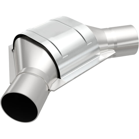 MagnaFlow Universal Catalytic Converter 2.00inch Angled Inlet/Outlet - 99184HM